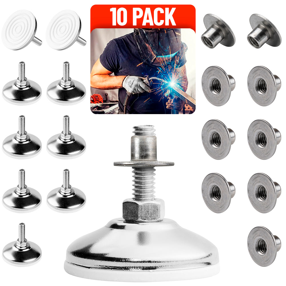 Nivelador Regaton Para Muebles Inserto Para Soldar Metalico Rosca 5/16