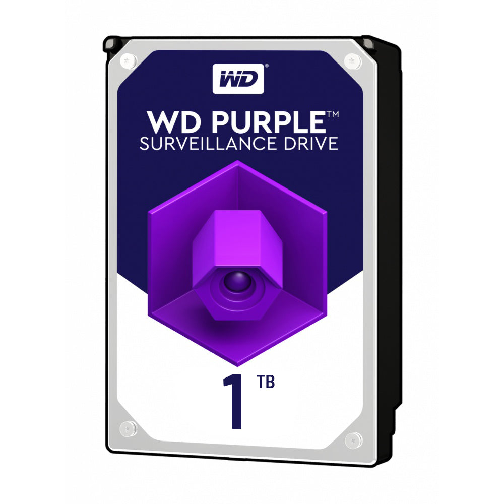 Disco Duro para Videovigilancia 1 TB Purple 3.5" 5400 RPM WD10PURZ