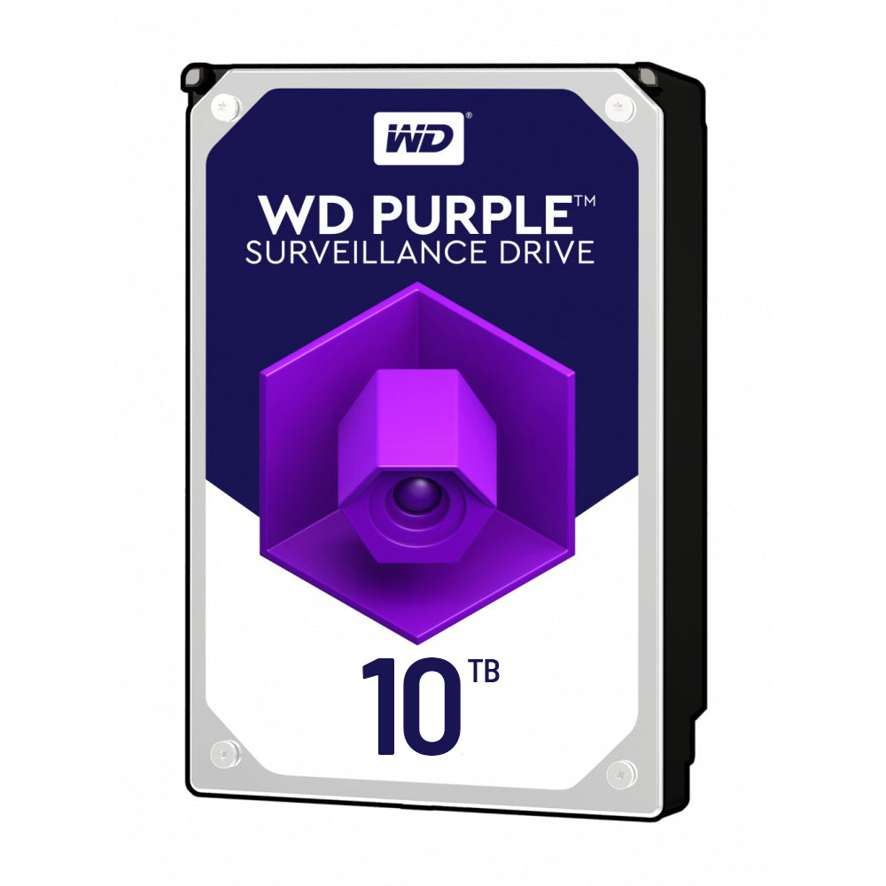 Disco Duro para Videovigilancia 10 TB Purple 3.5" 7200 RPM WD101PURP