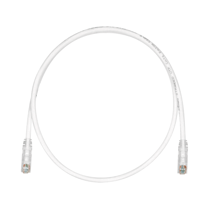 Cable Patch Cord TX6 Plus Categoría 6 UTP .9 m Conector RJ45 a RJ45 Calibre 24 AWG UL Blanco UTPSP3Y