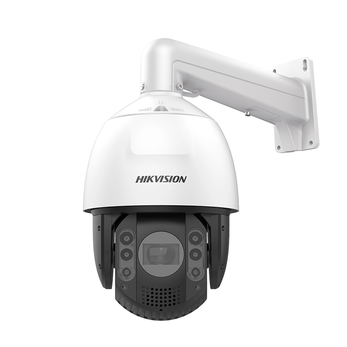 PTZ IP 4 Megapixel / 32X Zoom / 200 mts IR / ACUSENSE (Evita Falsas Alarmas) / IP66 / Alerta Audible y Luz Estroboscópica / Autoseguimiento 2.0 / Hi-PoE / DARKFIGHTER / Rapid Focus DS-2DE7A432IW-AEB(T5)