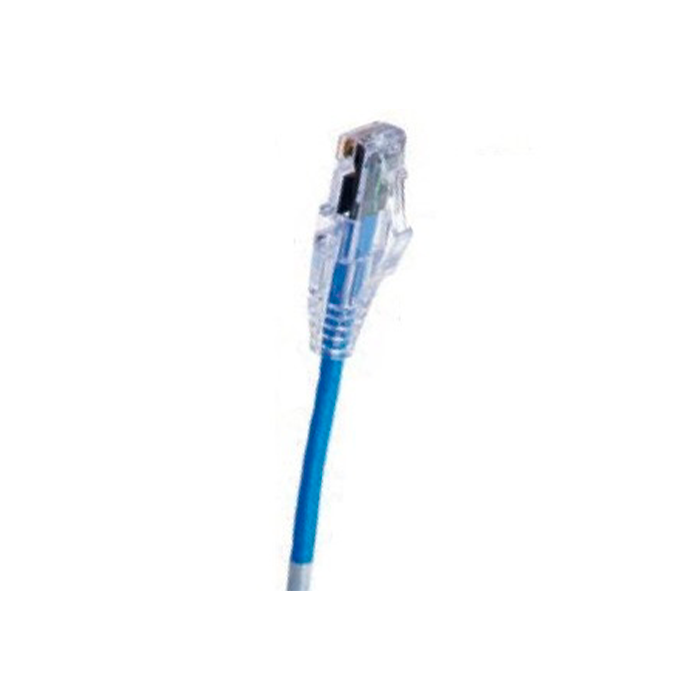 Cable Patch Cord Categoría 6 UTP 3 m Conector RJ45 a RJ45 Calibre 28 AWG Azul C6D1106010
