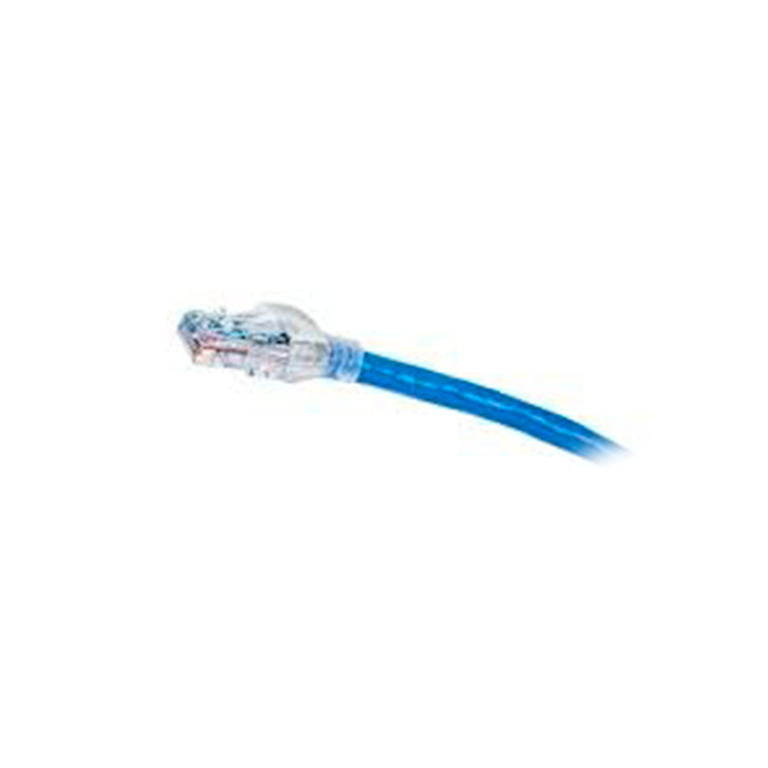 Cable Patch Cord Categoría 6 UTP 3 m Conector RJ45 a RJ45 Calibre 24 AWG Azul C6F1106010