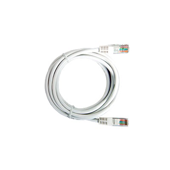 Cable Patch Cord Categoría 5e UTP 7 m Conector RJ45 a RJ45 Calibre 26 AWG Blanco LP-UT3-700-WH
