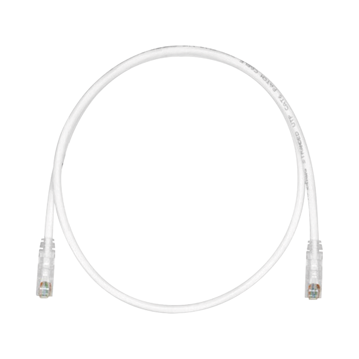 Cable Patch Cord TX6 Plus Categoría 6 UTP 4.5 m Conector RJ45 a RJ45 Calibre 24 AWG UL Blanco UTPSP15Y