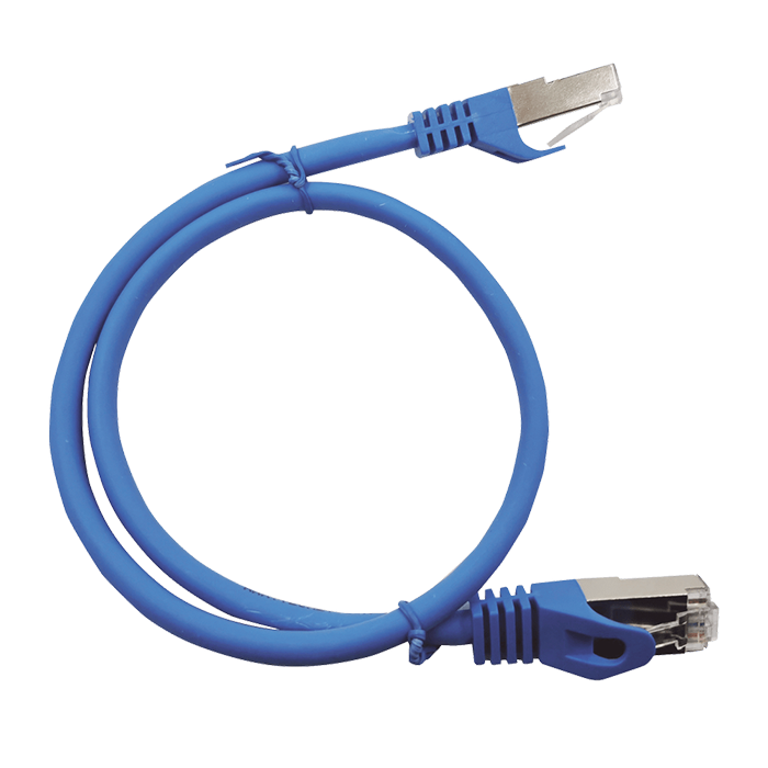 Cable Patch Cord Categoría 6A UTP 7 m Conector RJ45 a RJ45 Calibre 27 AWG Azul LPSTP6A700BU