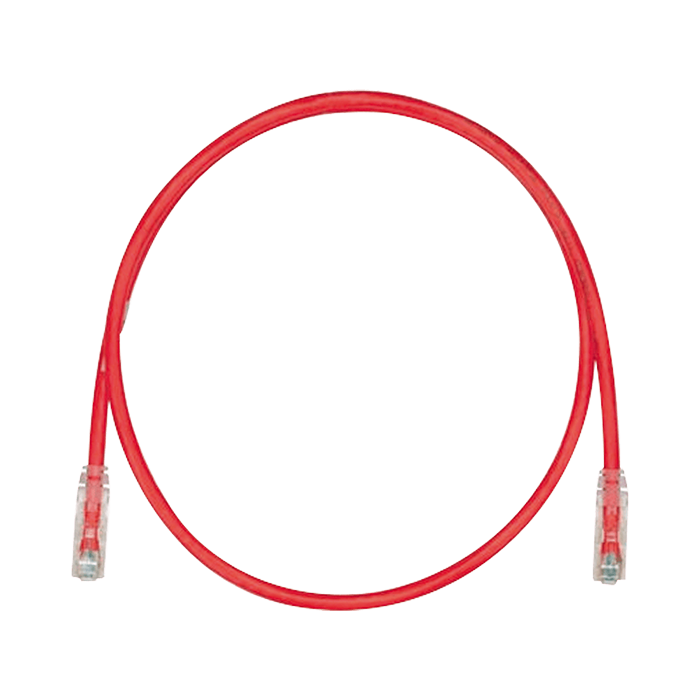 Cable Patch Cord TX6 Plus Categoría 6 UTP .9 m Conector RJ45 a RJ45 Calibre 24 AWG UL Rojo UTPSP3RDY