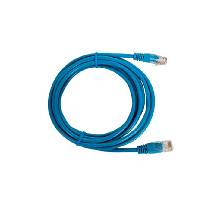 Cable Patch Cord Categoría 5e UTP .5 m Conector RJ45 a RJ45 Calibre 26 AWG Azul LP-UT3-050-BU