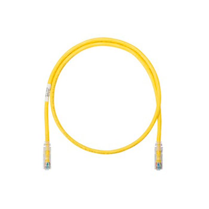 Cable Patch Cord NetKey Categoría 6 UTP 3 m Conector RJ45 a RJ45 Calibre 24 AWG UL Amarillo NK6PC10YLY