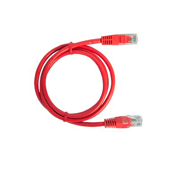Cable Patch Cord Categoría 5e UTP 7 m Conector RJ45 a RJ45 Calibre 26 AWG Rojo LP-UT3-700-RD