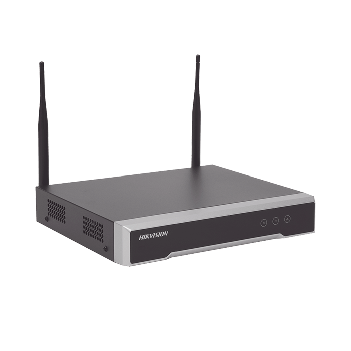 NVR WIFI 4 Canales 4 MP H.265+ Soporta 1 Disco Duro DS-7104NI-K1/W/M(C)