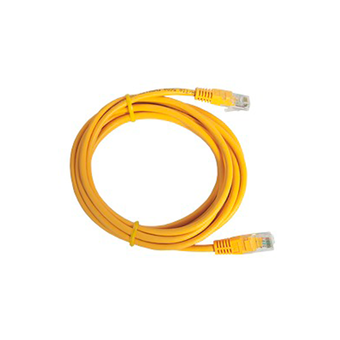 Cable Patch Cord Categoría 6 UTP 7 m Conector RJ45 a RJ45 Calibre 26 AWG Amarillo LP-UT6-700-YE