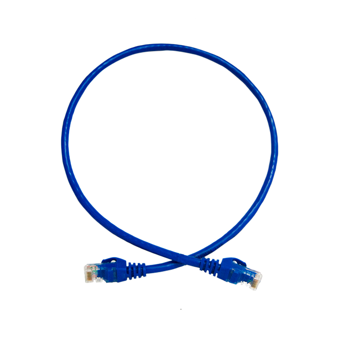 Cable Patch Cord Pro-ll Categoría 6 UTP .6 m Conector RJ45 a RJ45 Calibre 24 AWG Azul P6006L