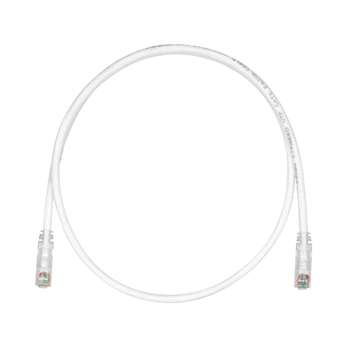 Cable Patch Cord TX6 Plus Categoría 6 UTP 9.1 m Conector RJ45 a RJ45 Calibre 24 AWG UL Blanco UTPSP30Y