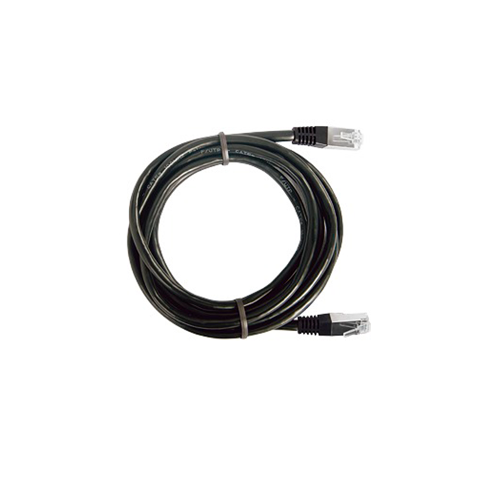 Cable Patch Cord Categoría 5e FTP .5 m Conector RJ45 a RJ45 Calibre 26 AWG Negro LP-FT4-050-BK