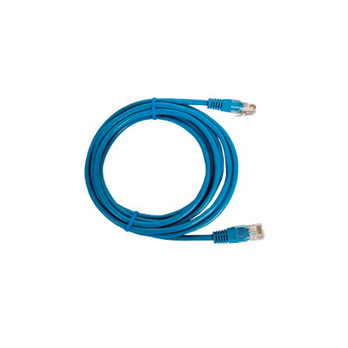 Cable Patch Cord Categoría 5e UTP 1 m Conector RJ45 a RJ45 Calibre 26 AWG Azul LP-UT3-100-BU