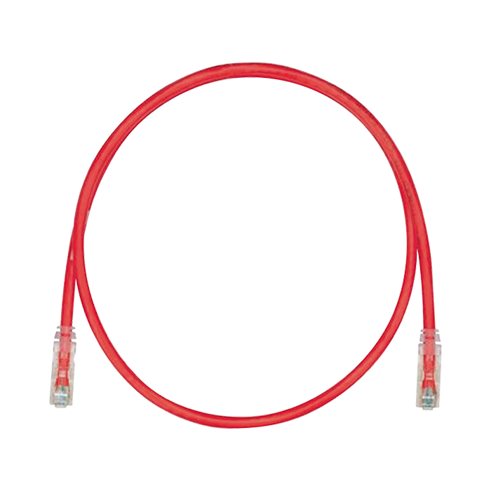 Cable Patch Cord TX6 Plus Categoría 6 UTP 1.5 m Conector RJ45 a RJ45 Calibre 24 AWG UL Rojo UTPSP5RDY