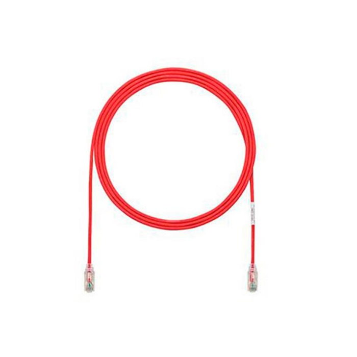 Cable Patch Cord Categoría 6 UTP 3 m Conector RJ45 a RJ45 Calibre 28 AWG Rojo C6D1102010