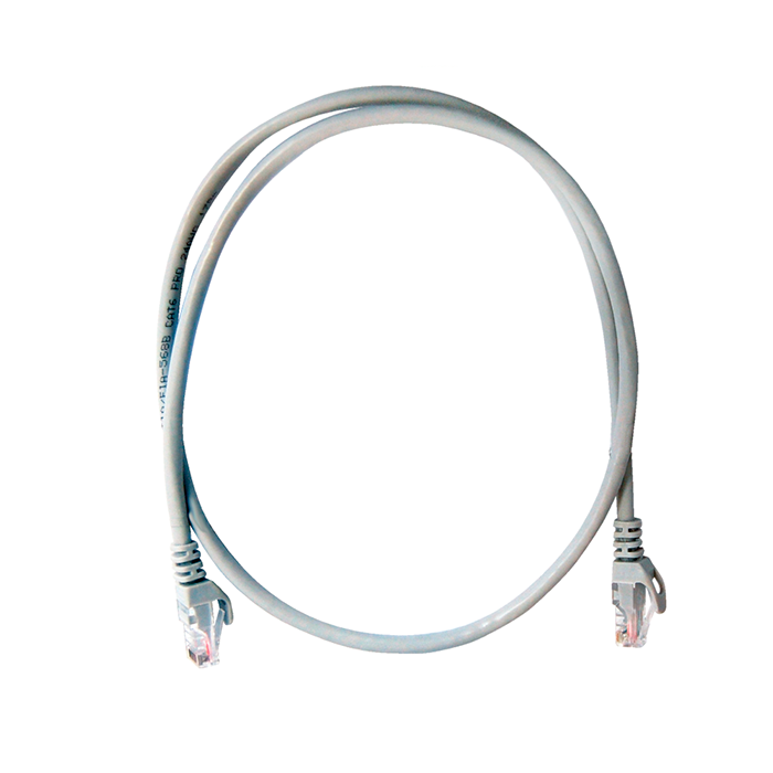 Cable Patch Cord Pro-ll Categoría 6 UTP .9 m Conector RJ45 a RJ45 Calibre 24 AWG Gris P6009G