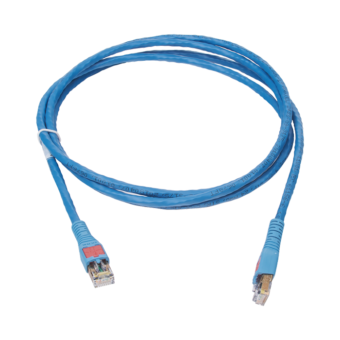 Cable Patch Cord BladePatch Categoría 6 UTP 2.1 m Conector RJ45 a RJ45 Calibre 24 AWG UL Azul BP6-07-06B