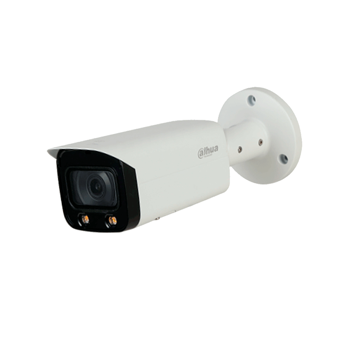 Camara IP 2 MP H.265+ Lente 2.8 mm 106° Visión nocturna 50 m PoE con Ranura MicroSD DH-IPC-HFW5241TN-AS-LED-0280B