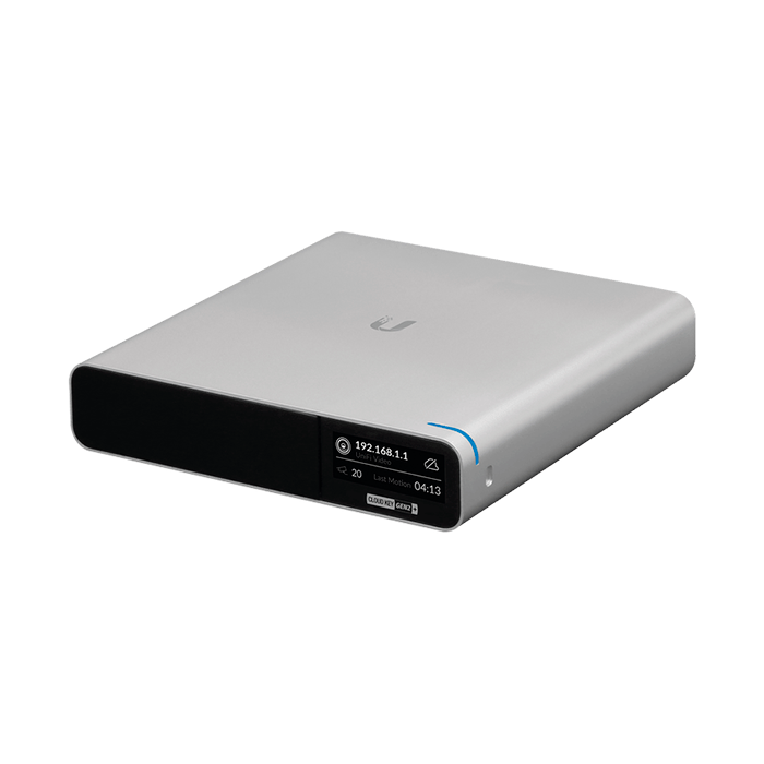NVR / Controlador UniFi Cloud Key Gen2 PLUS / Incluye Disco Duro 1 TB para gestionar UniFi WiFi y UniFi Protect, 15 cámaras UniFi y 100 dispositivos UniFi WiFi UCK-G2-PLUS