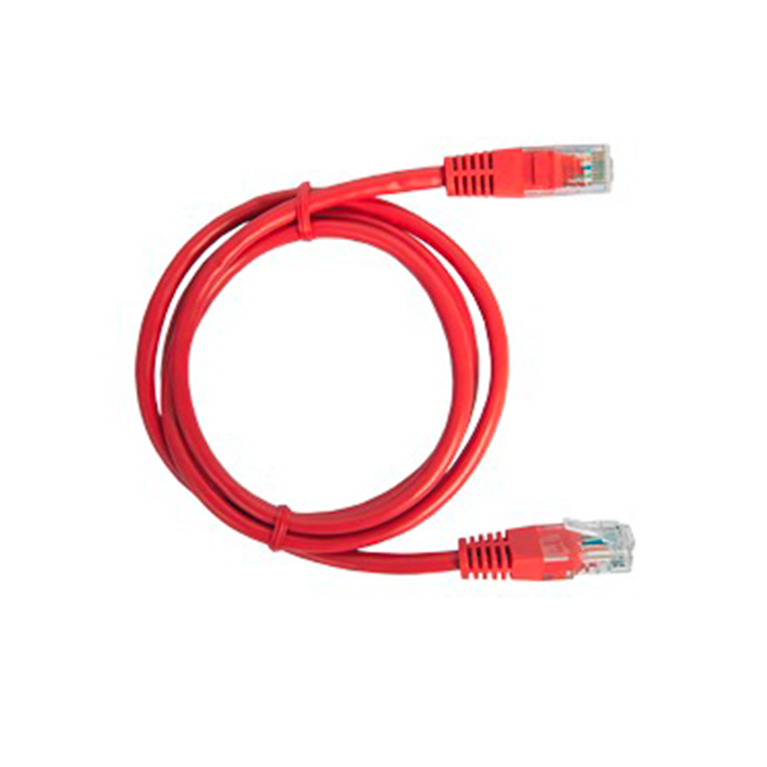 Cable Patch Cord Categoría 6 UTP 1 m Conector RJ45 a RJ45 Calibre 26 AWG Rojo LP-UT6-100-RD