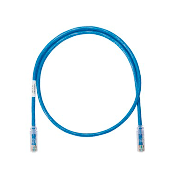 Cable Patch Cord NetKey Categoría 6 UTP 1.5 m Conector RJ45 a RJ45 Calibre 24 AWG UL Azul NK6PC5BUY