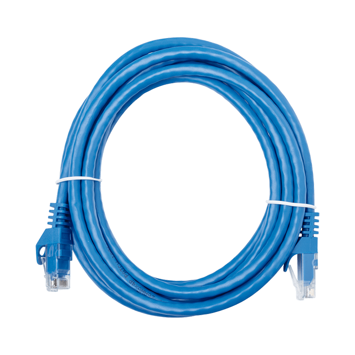 Cable Patch Cord Categoría 6 UTP 3 m Conector RJ45 a RJ45 Calibre 24 AWG Azul LP-UT6-300-BU