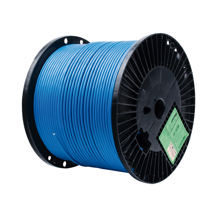 Bobina 305 m de Cable Cat 6A UTP CCU 100% Cobre Exterior Blindado Color Azul PUP6AV04BU-G